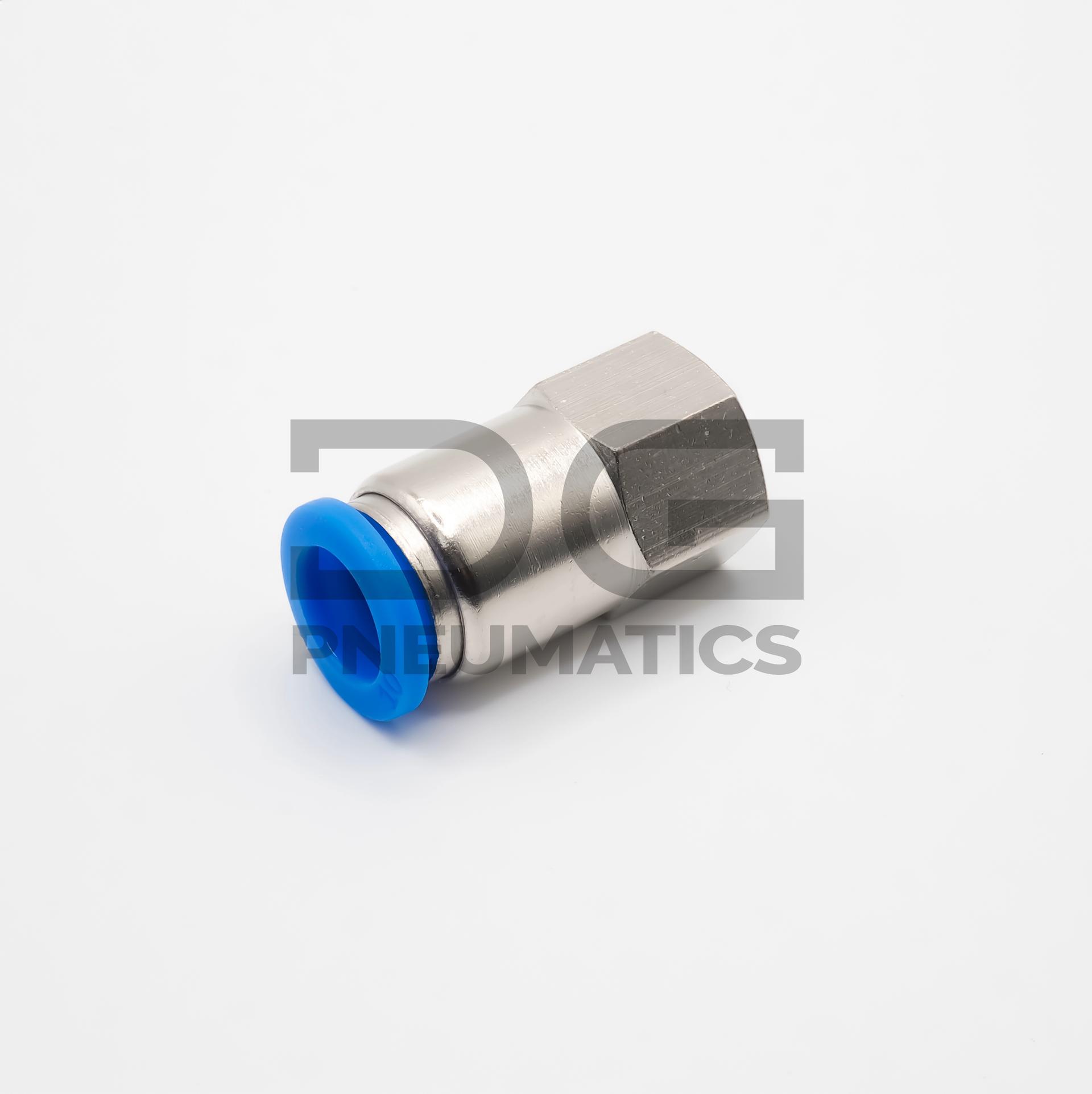 Złączka prosta - gwint wewn 8mm x 3/8"