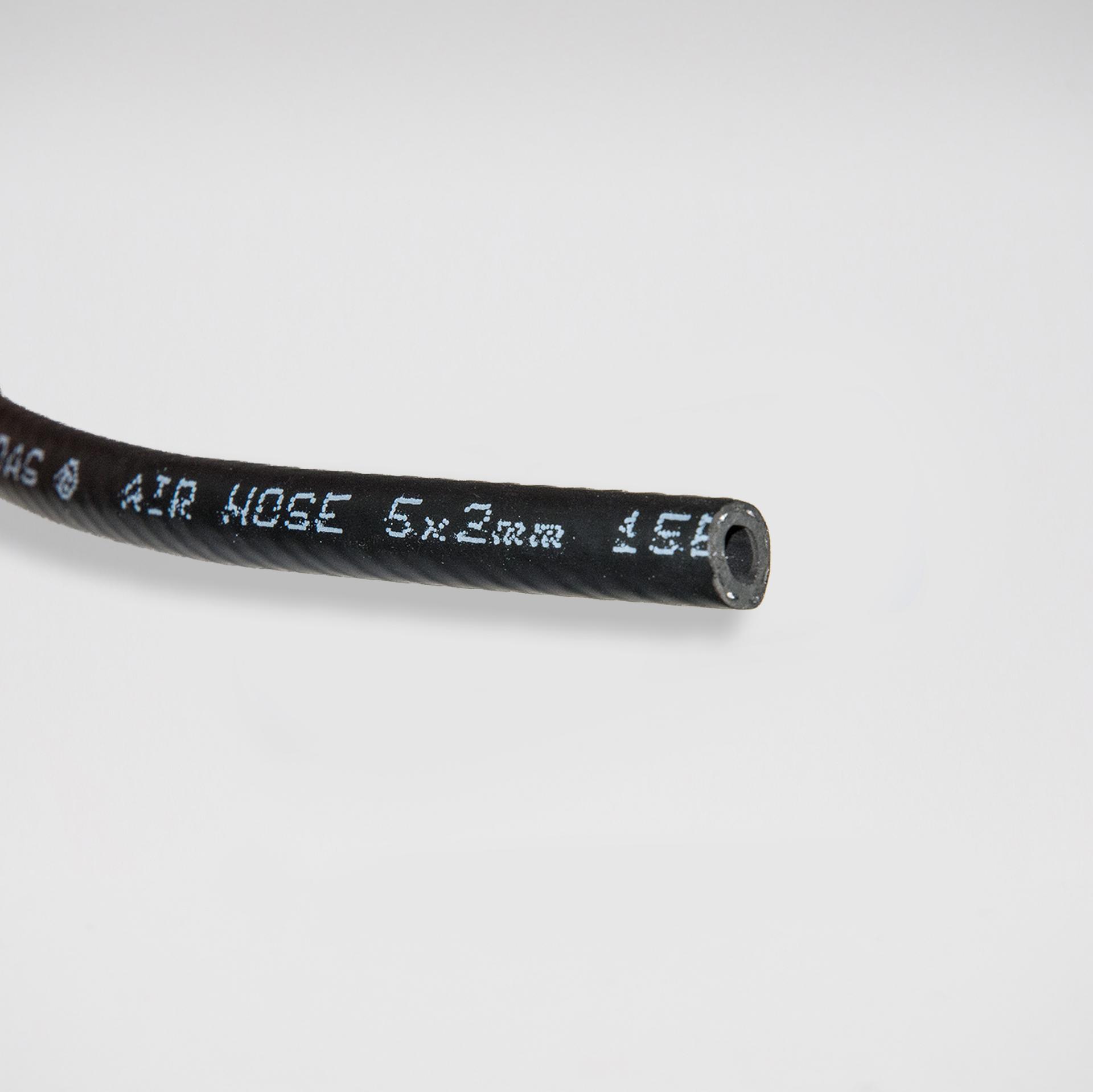 Wąż techniczny - 5*2mm 20bar CZARNY - 1 mb.